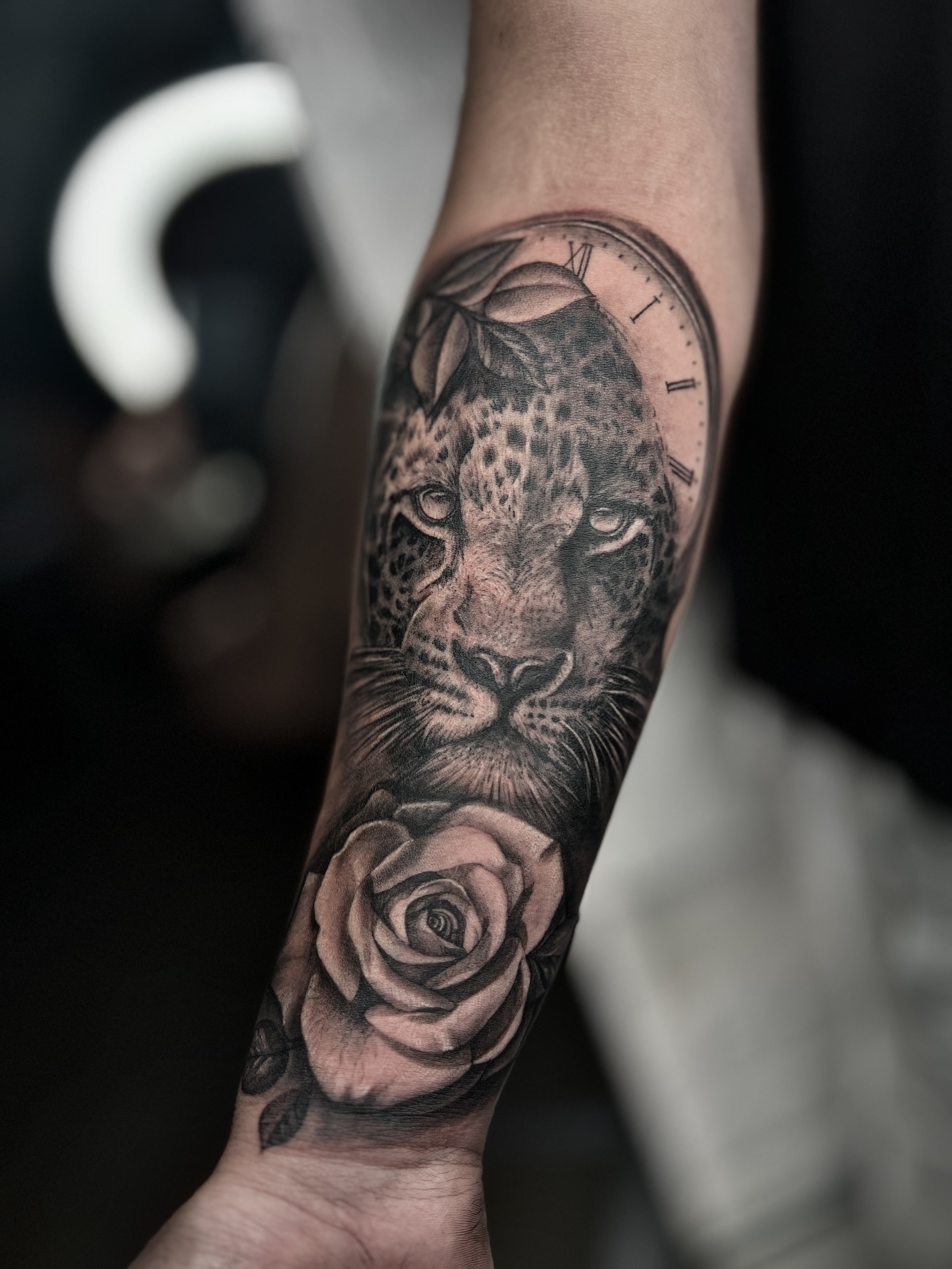 Tattoo of a tiger